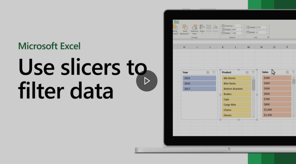 Use Excel Slicers to Get Instant Visual Data Queries